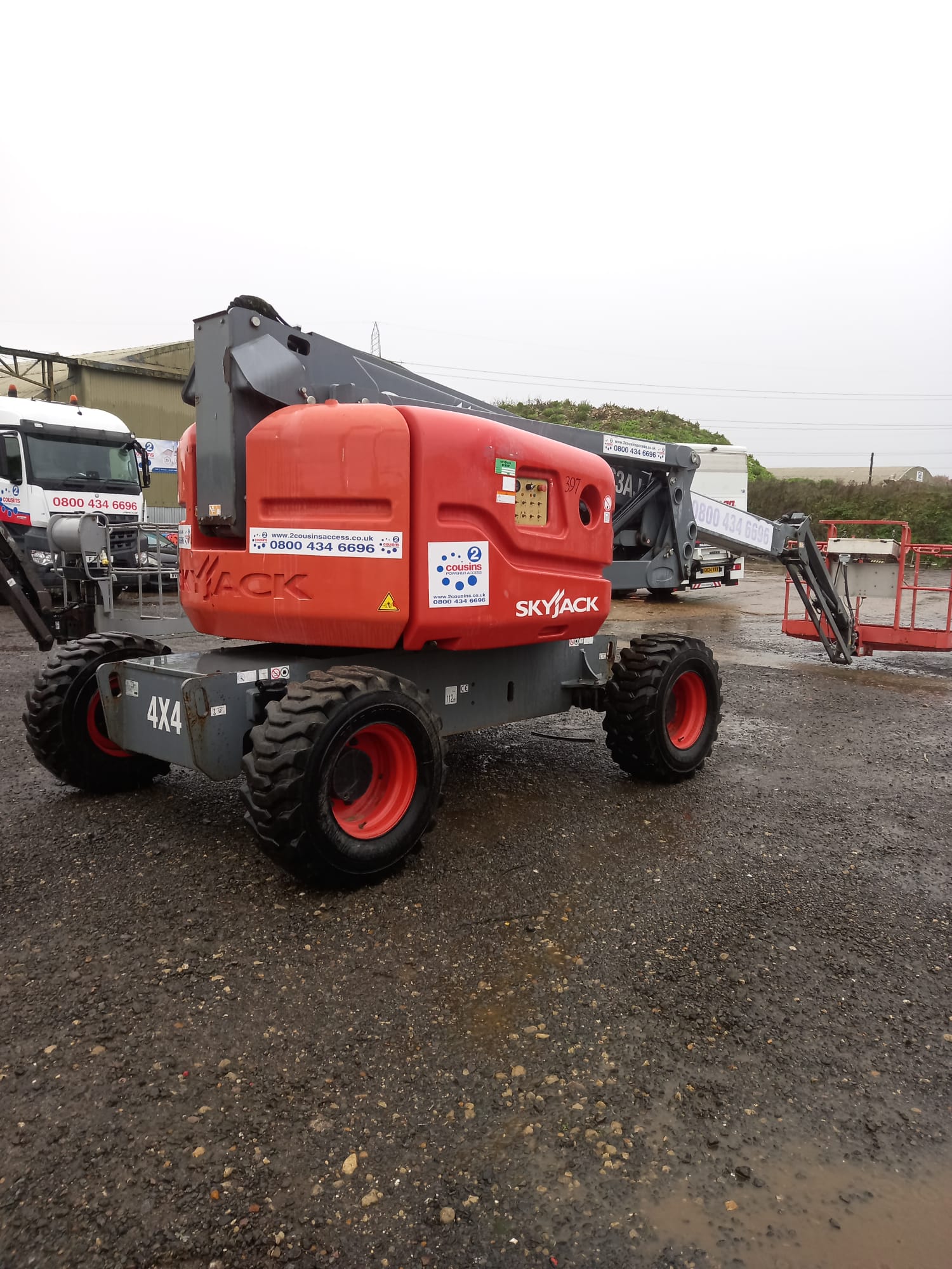 Skyjack SJ63AJ Articulated boom lift - Image 3