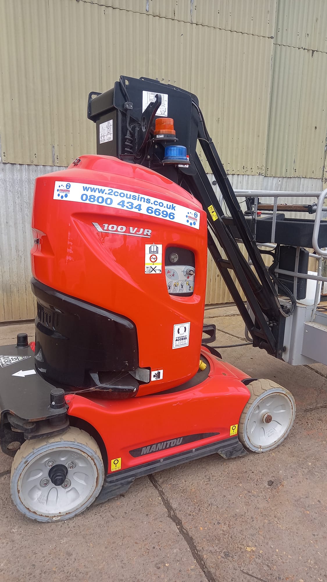 Manitou 100VJR Boom mast - Image 5