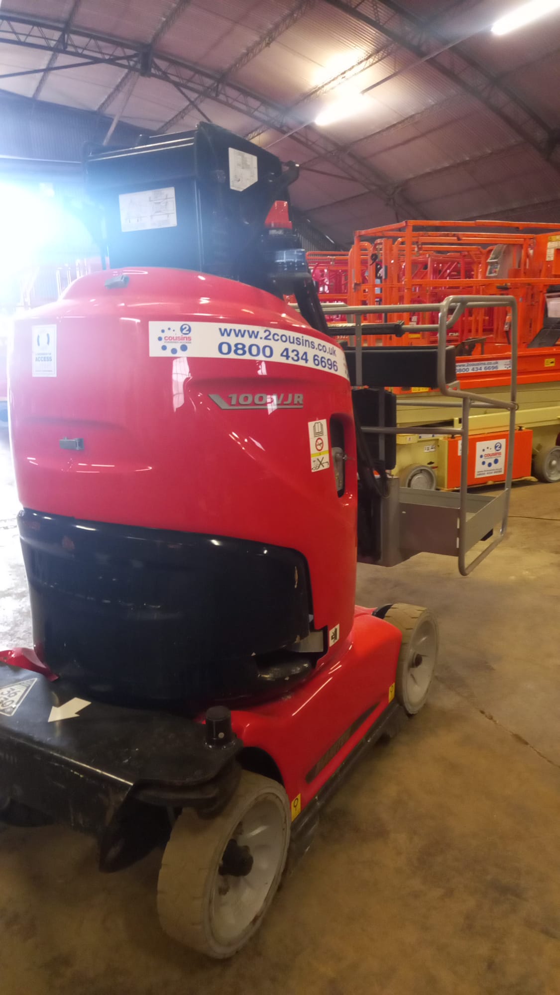 Manitou 100VJR Boom mast - Image 5