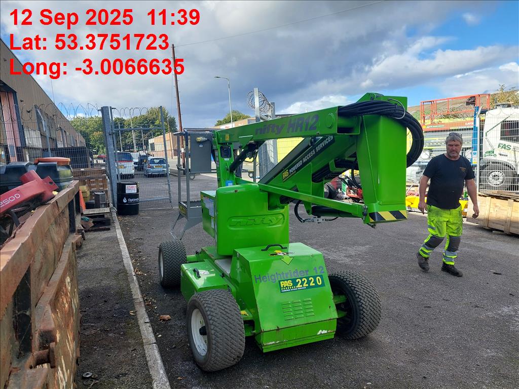 Niftylift HR12NDE Articulated Boom - Image 3