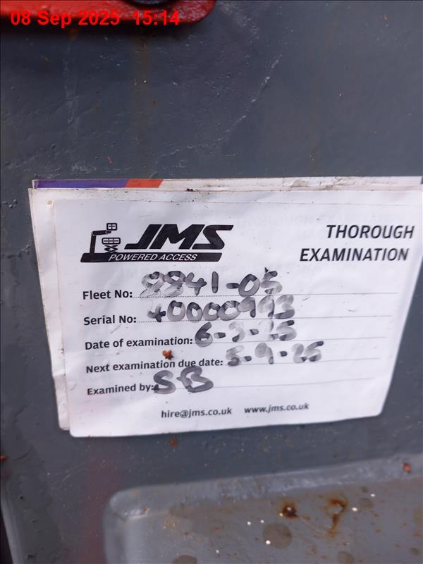 Skyjack SJ8841 RT Scissor lift - Image 7