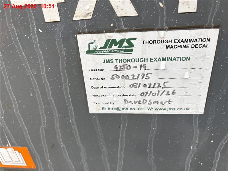 Skyjack SJ9250 RT Scissor lift - Image 3